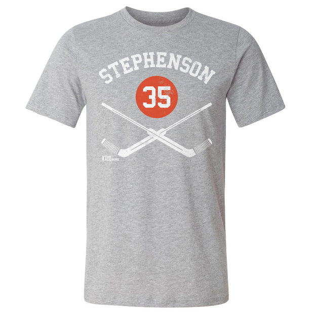 Wayne Stephenson Philadelphia 35 Goalie Sticks WHT