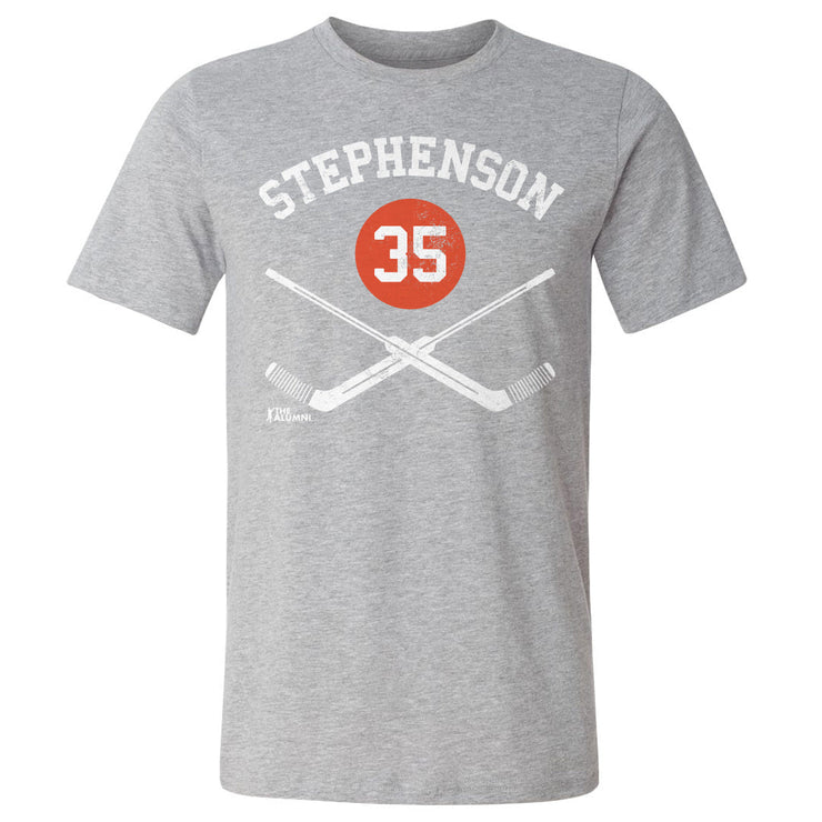 Wayne Stephenson Philadelphia 35 Goalie Sticks WHT