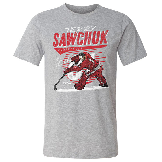 Terry Sawchuk Detroit Comet WHT
