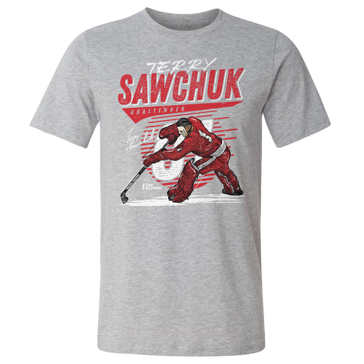 Terry Sawchuk Detroit Comet WHT