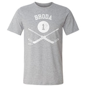 Turk Broda Toronto 1 Goalie Sticks WHT
