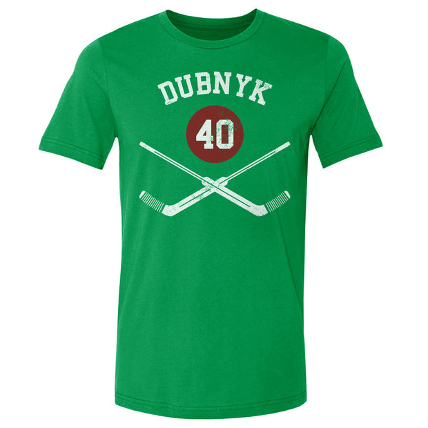Devan Dubnyk Minnesota Goalie Sticks WHT