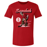Terry Sawchuk Detroit Retro Script WHT