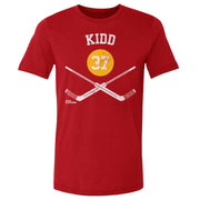 Trevor Kidd Calgary 37 Goalie Sticks WHT