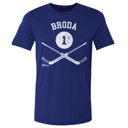 Turk Broda Toronto 1 Goalie Sticks WHT