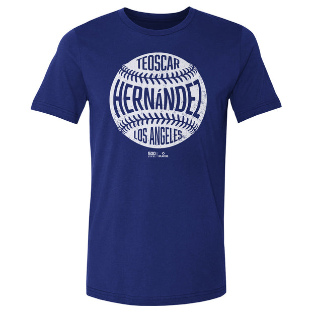 Teoscar Hernandez Los Angeles D Vintage Baseball WHT