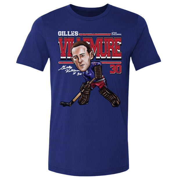 Gilles Villemure New York R Cartoon WHT