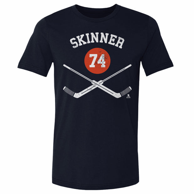 Stuart Skinner Edmonton Goalie Sticks WHT