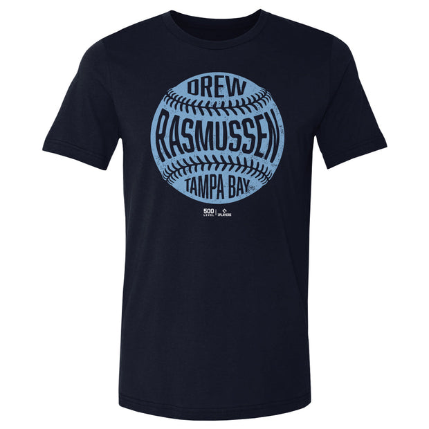 Drew Rasmussen Tampa Bay Vintage Baseball WHT