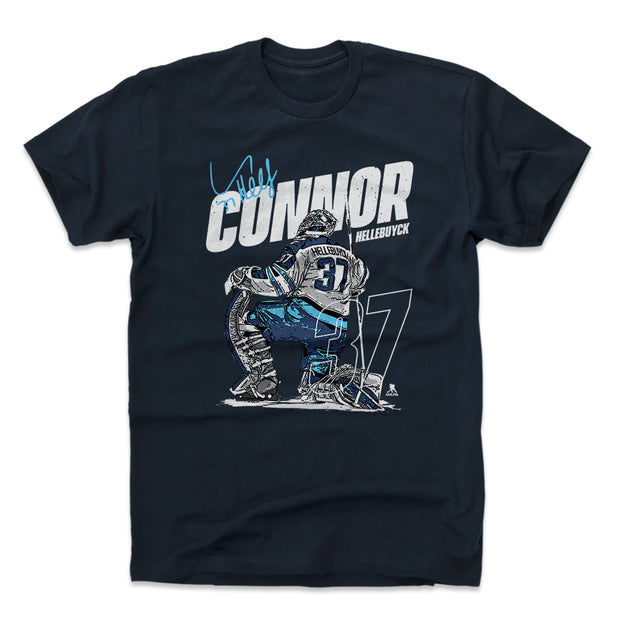 Connor Hellebuyck Kneel W WHT
