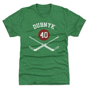 Devan Dubnyk Minnesota Goalie Sticks WHT