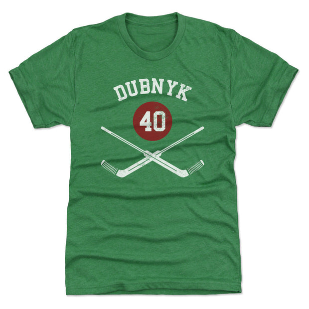 Devan Dubnyk Minnesota Goalie Sticks WHT