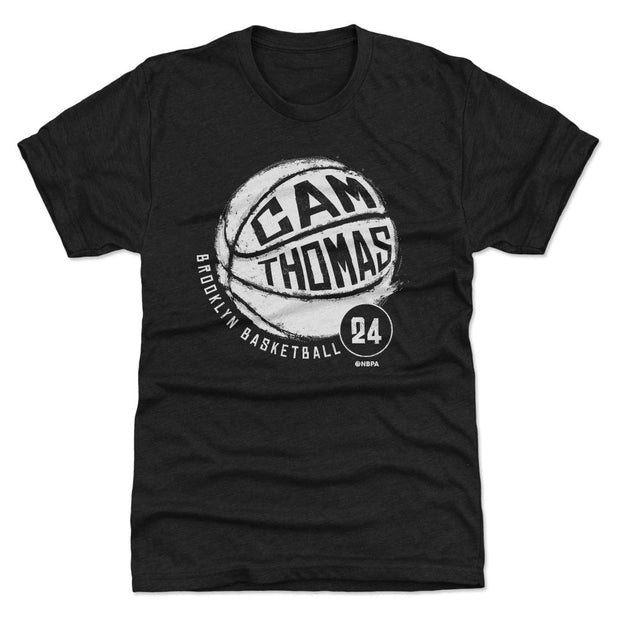 Cam Thomas Brooklyn Basketball WHT