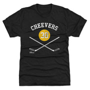 Gerry Cheevers Boston 30 Sticks WHT