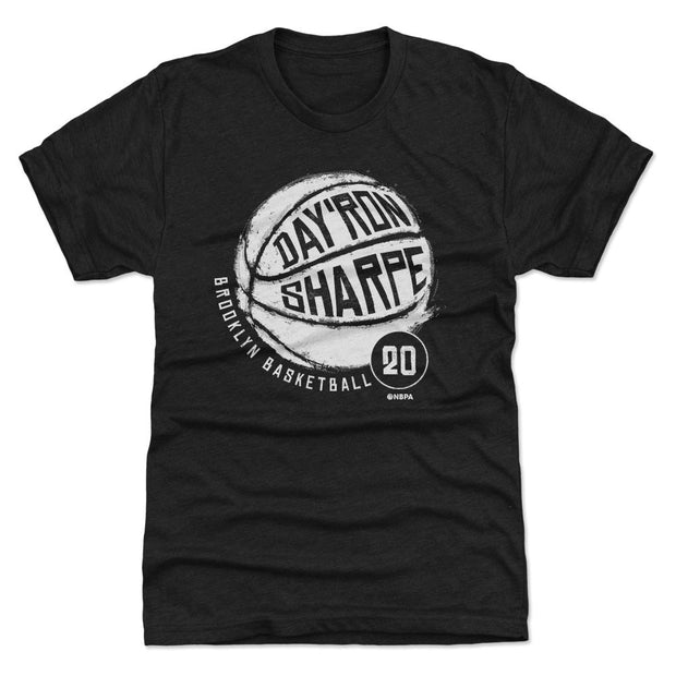 Day'Ron Sharpe Brooklyn Basketball WHT