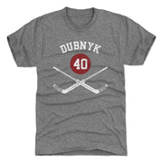 Devan Dubnyk Minnesota Goalie Sticks WHT