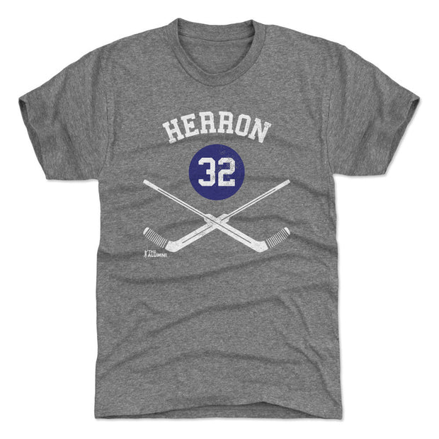Denis Herron Montreal 32 Goalie Sticks WHT