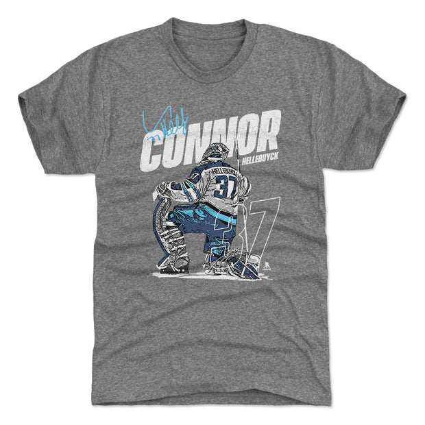 Connor Hellebuyck Kneel W WHT