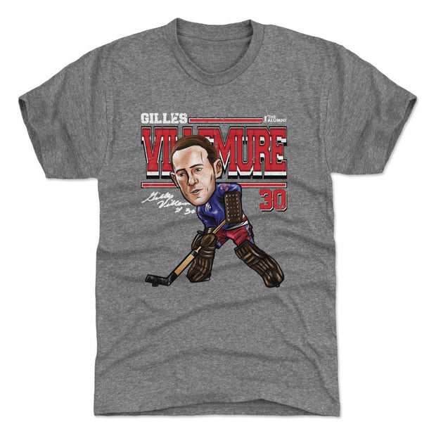 Gilles Villemure New York R Cartoon WHT