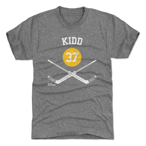Trevor Kidd Calgary 37 Goalie Sticks WHT