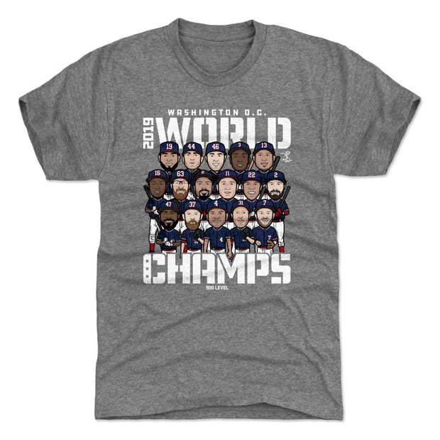 Washington Baseball 2019 World Champs WHT