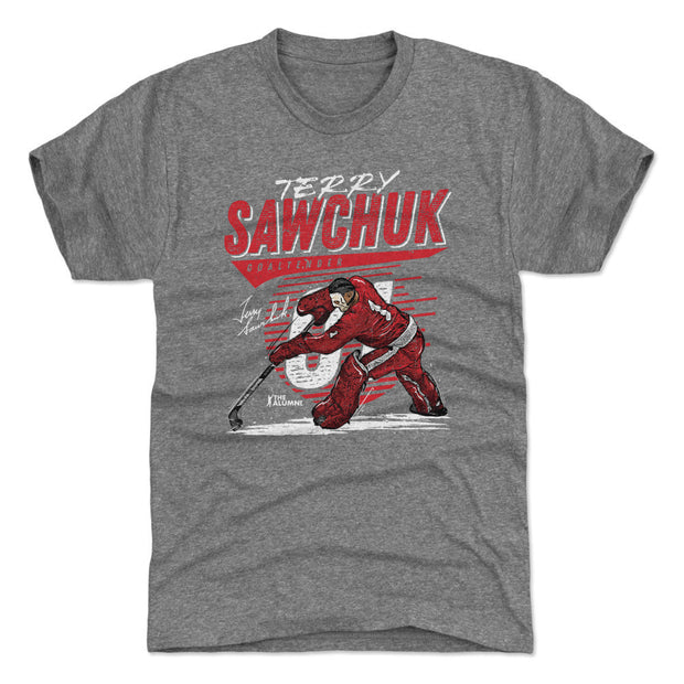 Terry Sawchuk Detroit Comet WHT