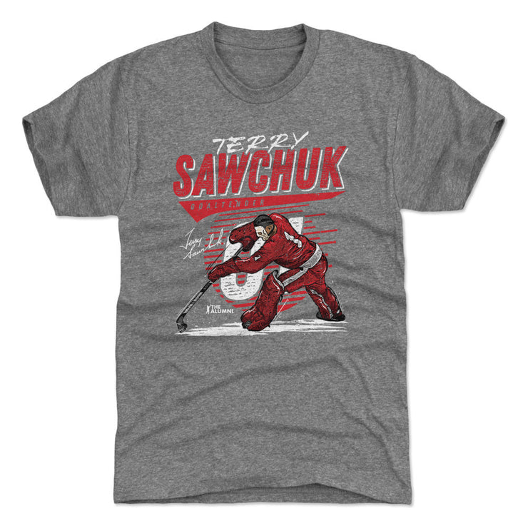Terry Sawchuk Detroit Comet WHT