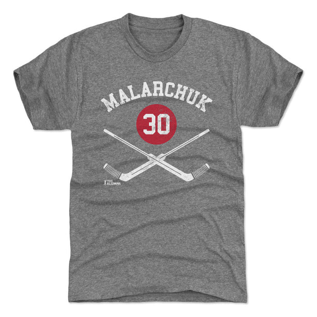 Clint Malarchuk Quebec 30 Goalie Sticks WHT