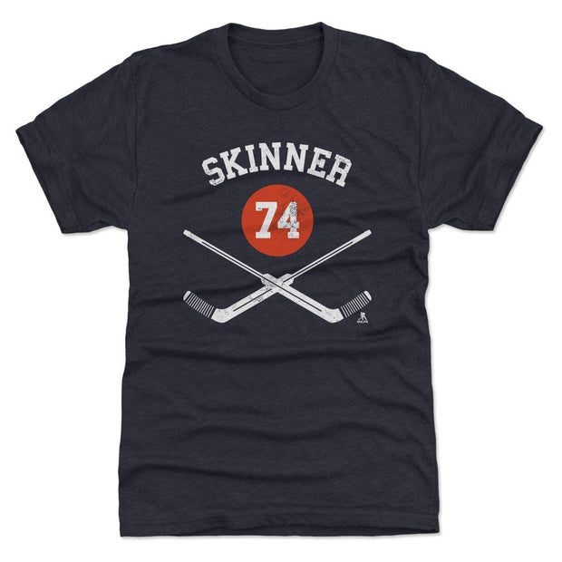 Stuart Skinner Edmonton Goalie Sticks WHT
