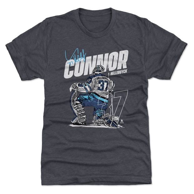 Connor Hellebuyck Kneel W WHT