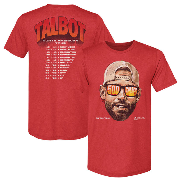 Cam Talbot Detroit 500 Games F&B WHT