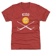 Trevor Kidd Calgary 37 Goalie Sticks WHT