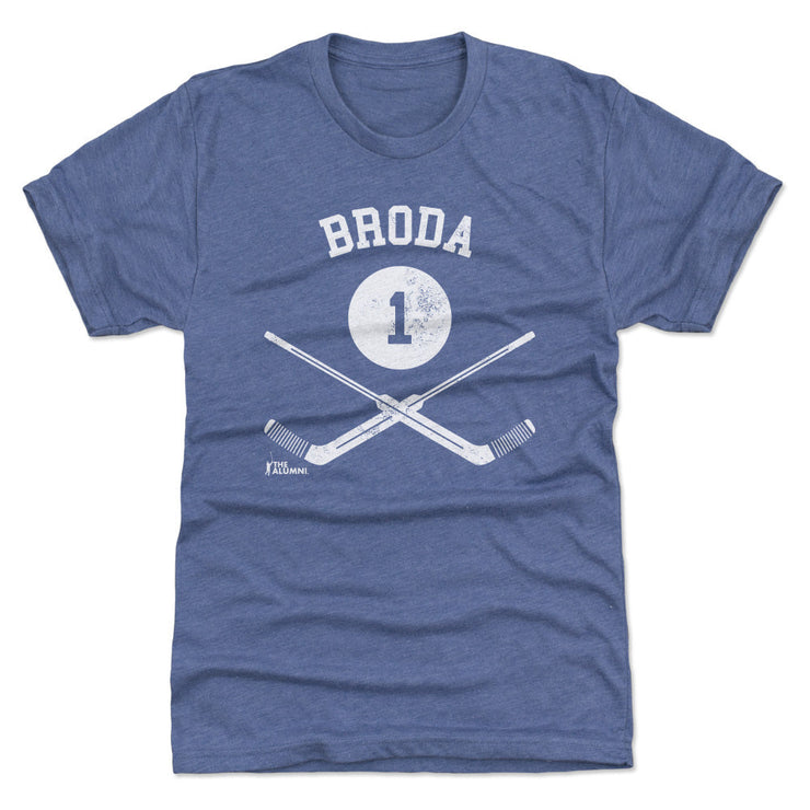 Turk Broda Toronto 1 Goalie Sticks WHT