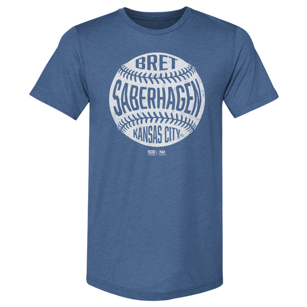 Bret Saberhagen Kansas City Vintage Baseball WHT
