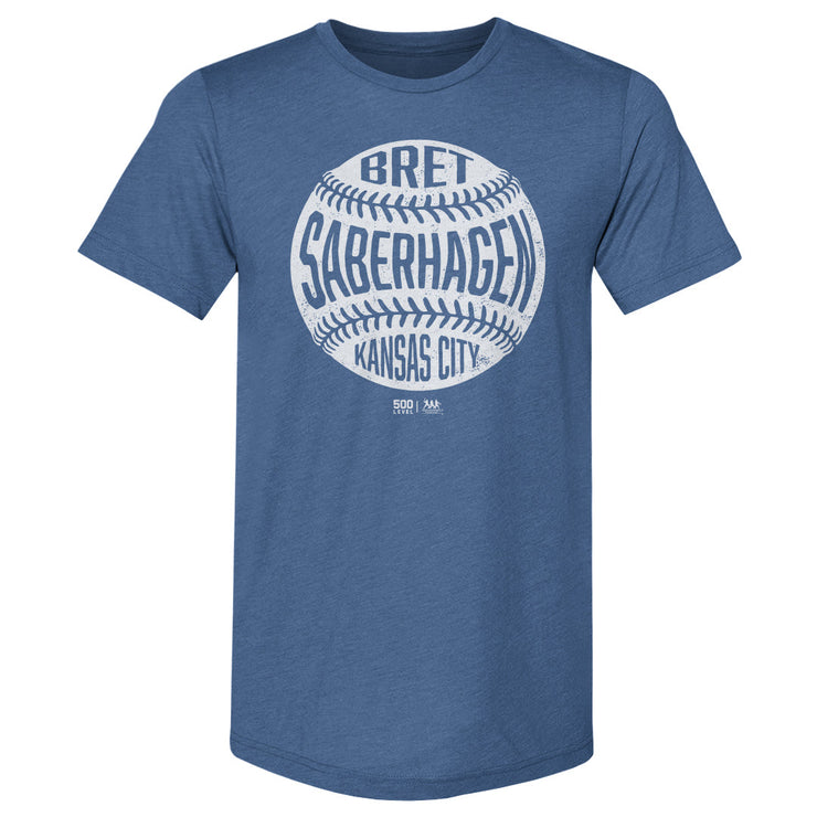 Bret Saberhagen Kansas City Vintage Baseball WHT