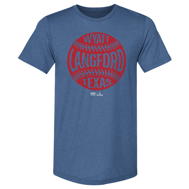 Wyatt Langford Texas Vintage Baseball WHT