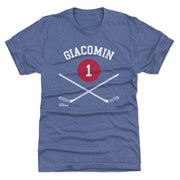 Eddie Giacomin New York R 1 Sticks WHT