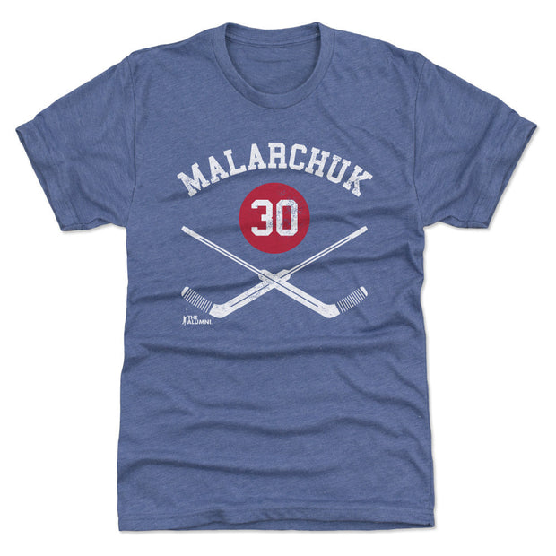 Clint Malarchuk Quebec 30 Goalie Sticks WHT