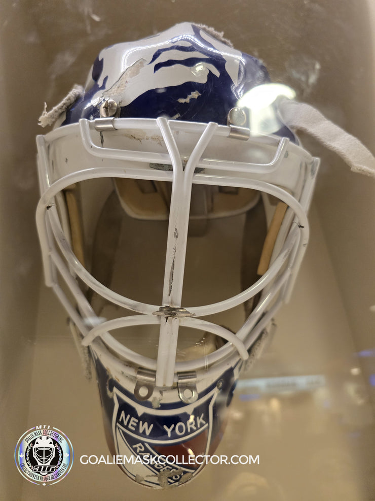 Presale: Mike Richter Signed Goalie Mask New York Classic 1994 Painted on LGR-CUBBERLY RICHTER 94 Shell Signature Edition Tribute