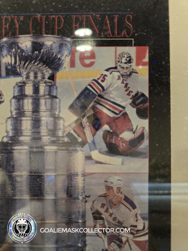 Presale: Mike Richter Signed Goalie Mask New York Classic 1994 Painted on LGR-CUBBERLY RICHTER 94 Shell Signature Edition Tribute