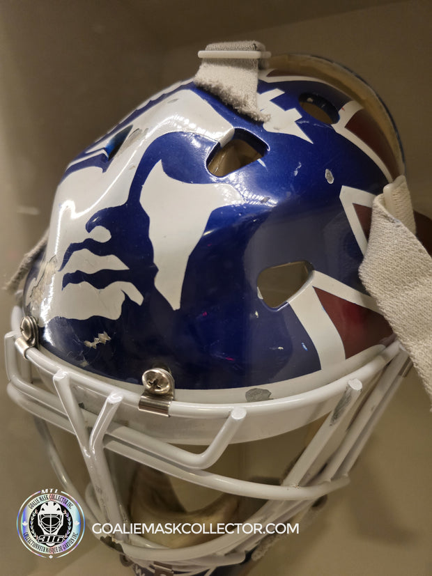 Presale: Mike Richter Signed Goalie Mask New York Classic 1994 Painted on LGR-CUBBERLY RICHTER 94 Shell Signature Edition Tribute