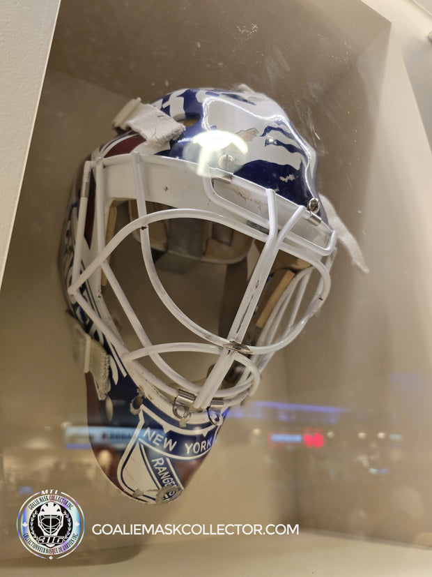Presale: Mike Richter Signed Goalie Mask New York Classic 1994 Painted on LGR-CUBBERLY RICHTER 94 Shell Signature Edition Tribute