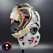 Murray Bannerman Goalie Mask Unsigned Chicago GAME WORN Edition Full Size Tribute