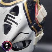 Murray Bannerman Goalie Mask Unsigned Chicago GAME WORN Edition Full Size Tribute