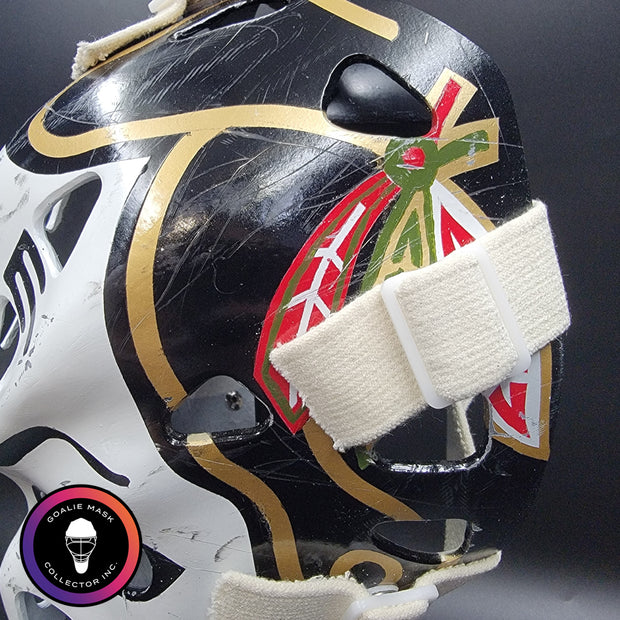 Murray Bannerman Goalie Mask Unsigned Chicago GAME WORN Edition Full Size Tribute