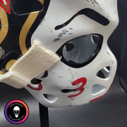 Murray Bannerman Goalie Mask Unsigned Chicago GAME WORN Edition Full Size Tribute