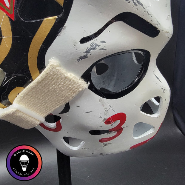 Murray Bannerman Goalie Mask Unsigned Chicago GAME WORN Edition Full Size Tribute