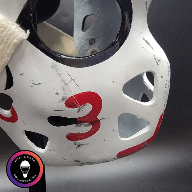 Murray Bannerman Goalie Mask Unsigned Chicago GAME WORN Edition Full Size Tribute