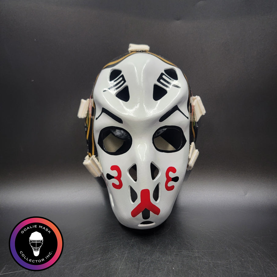 Murray Bannerman Goalie Mask Unsigned Chicago PRISTINE Edition Full Size Tribute