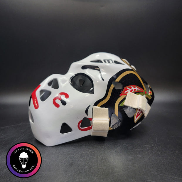 Murray Bannerman Goalie Mask Unsigned Chicago PRISTINE Edition Full Size Tribute